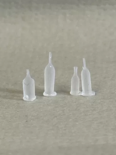 3D 1:48th Assorted Bottles - Clear
