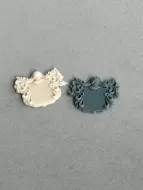 3D 1:48th Coat of Arms - Cream