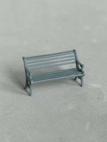 3D 1:48th Park Bench