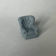 3D 1:48th Large Reading Chair