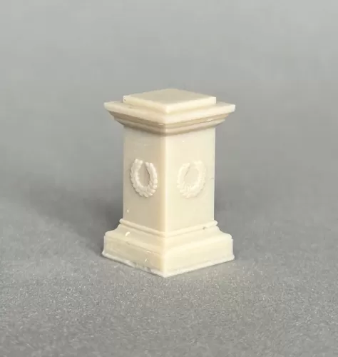 3D 1:48th Small Ornamental Plinth