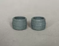 3D 1:48th Pair of Short Open Barrels